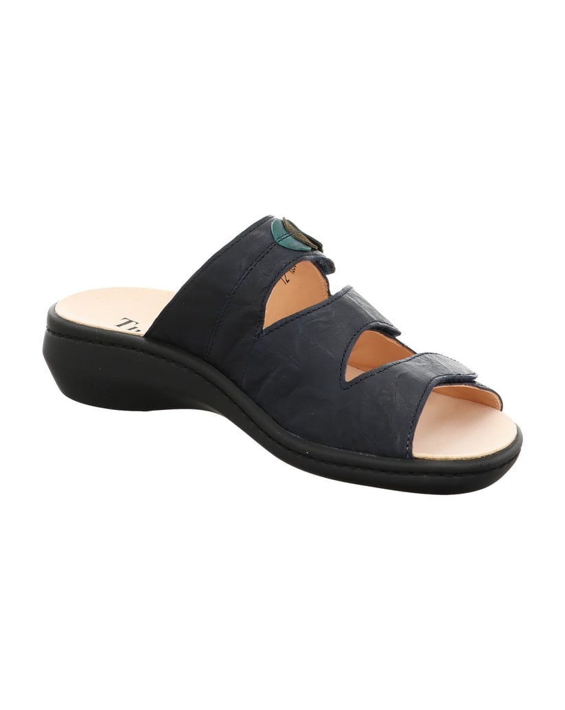 Think-Tieffußbett-Pantolette-CAMILLA-bordeaux