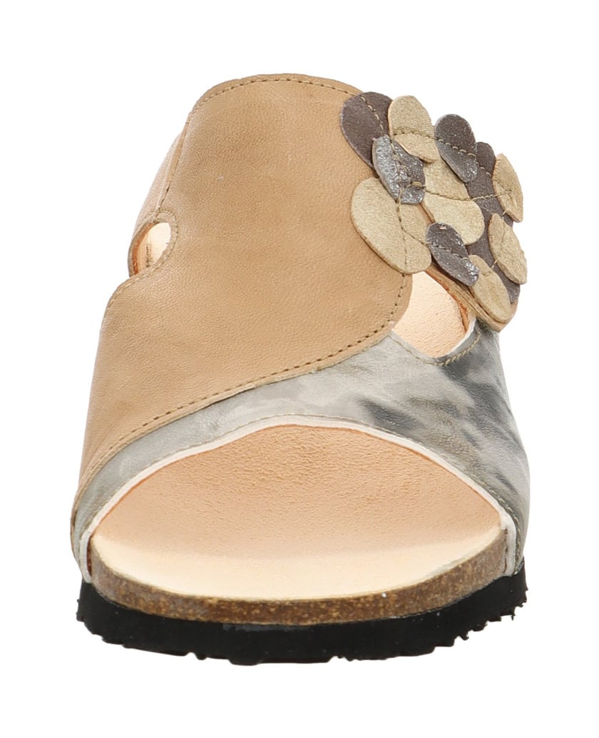 Think-Tieffußbett-Pantolette-MIZZI-multicolor