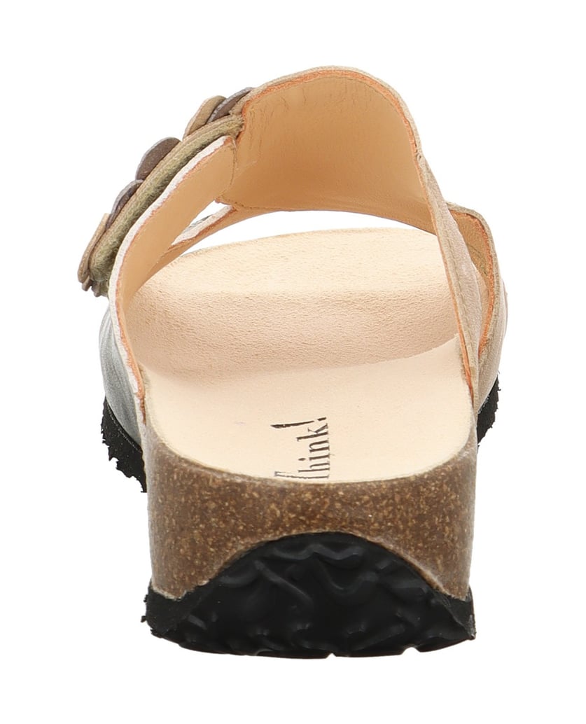 Think-Tieffußbett-Pantolette-MIZZI-multicolor