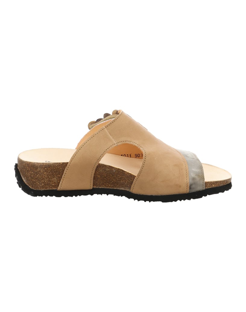 Think-Tieffußbett-Pantolette-MIZZI-multicolor