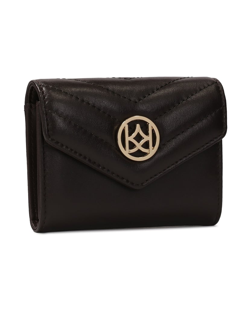Kazar-Small-purse-with-large-monogram.-tmavě-hnědá