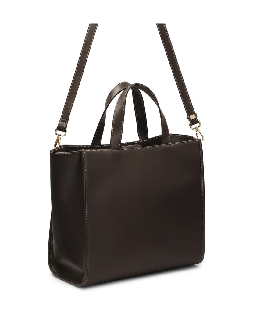 Kazar-Braune-minimalistische-Handtasche-dunkelbraun