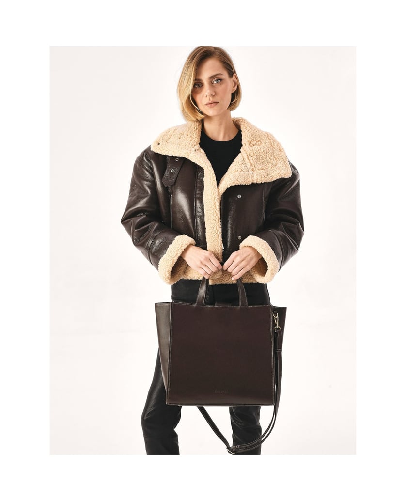 Kazar-Braune-minimalistische-Handtasche-dunkelbraun