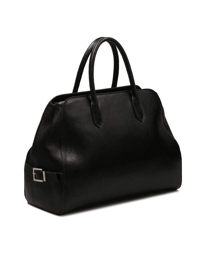 Kazar-Große-urbane-Handtasche-mit-minimalistis-schwarz