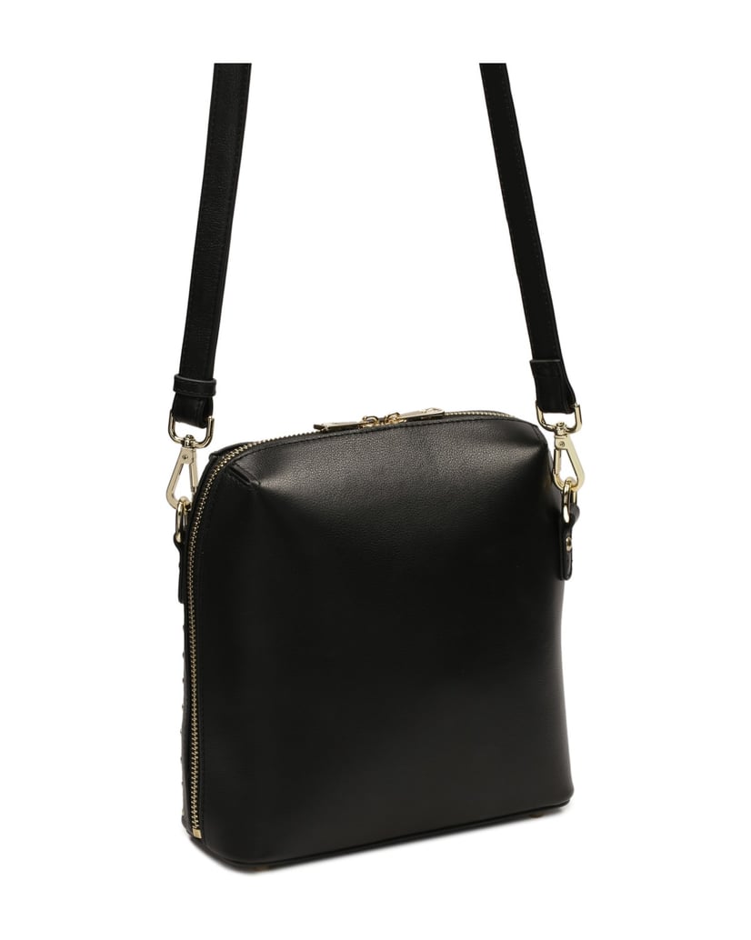 Kazar-Schwarze-Gürtelhandtasche-mit-kleinen-Ni