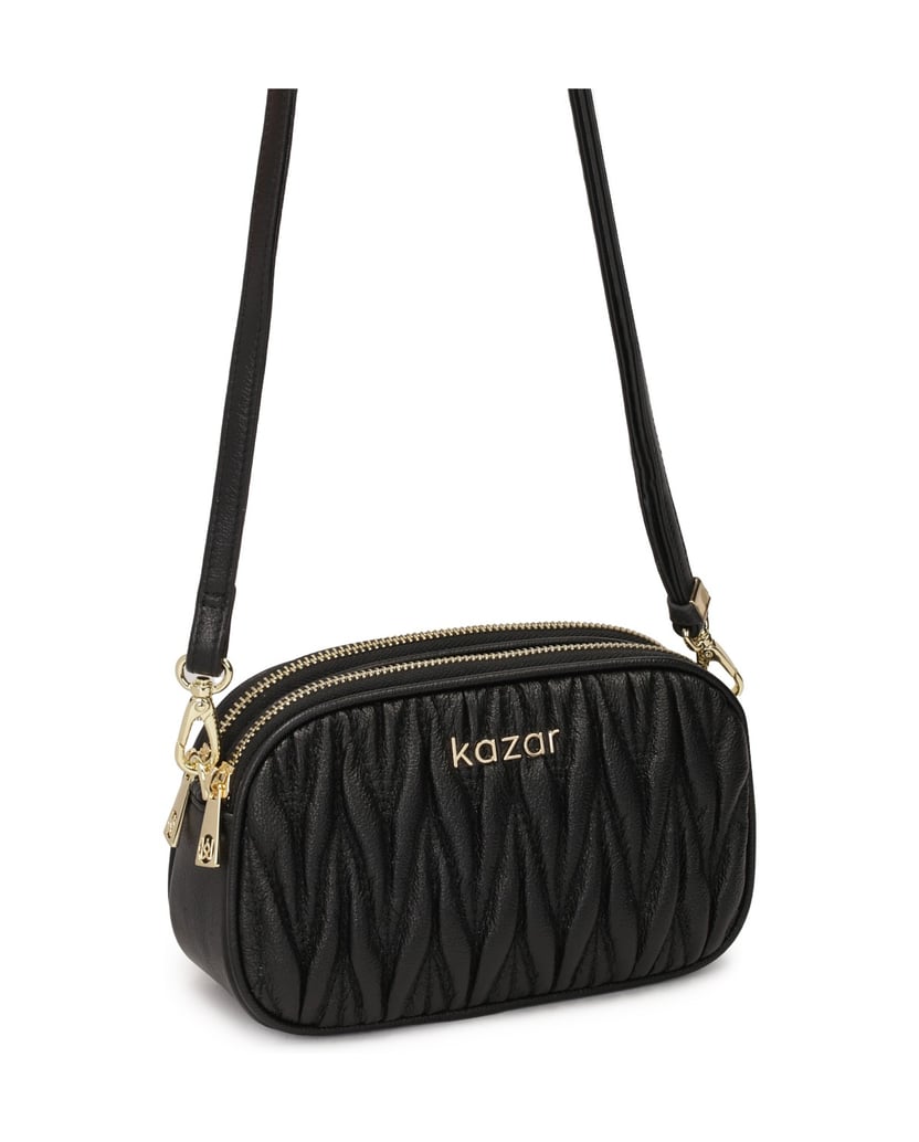 Kazar-Gesteppte-kleine-Handtasche-mit-verstell