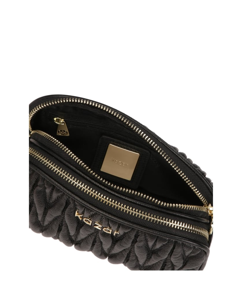 Kazar-Gesteppte-kleine-Handtasche-mit-verstell