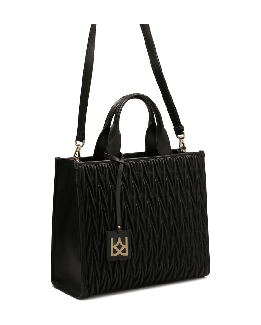 Kazar-Große-Tragetasche-mit-zwei-Henkeln-und-R-schwarz