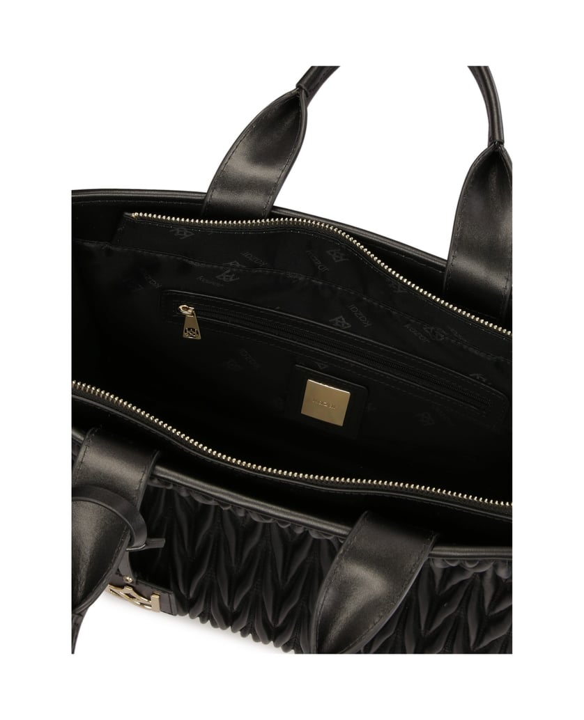 Kazar-Große-Tragetasche-mit-zwei-Henkeln-und-R-schwarz