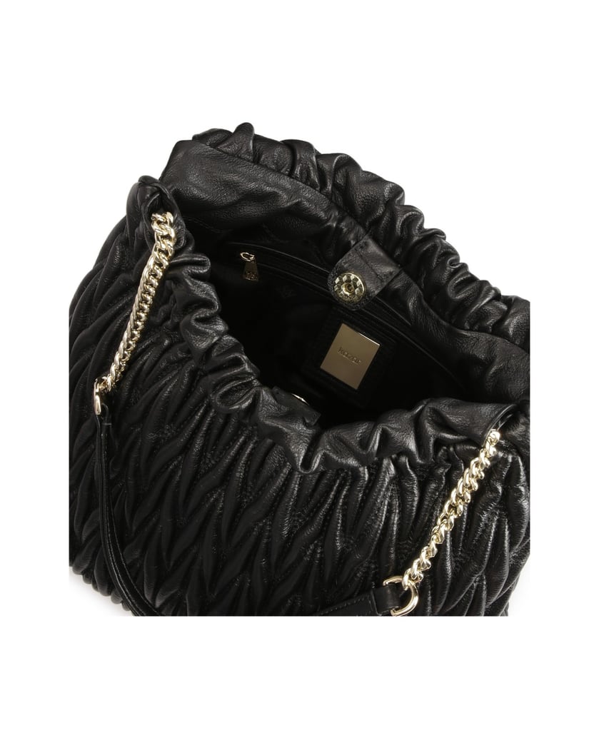 Kazar-Black-quilted-bag-shaped-handbag-čierna