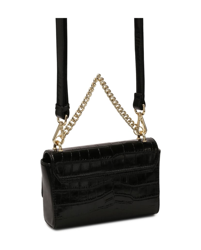 Kazar-Schwarze-Universalhandtasche-mit-Kette-u