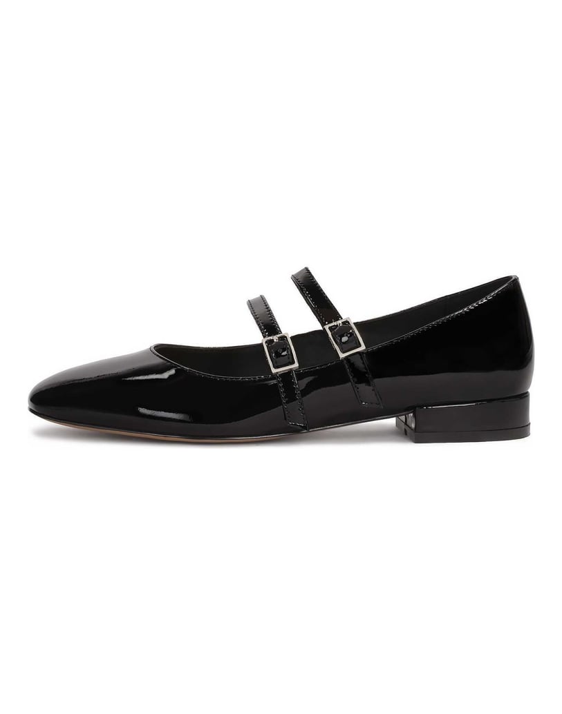 Kazar-Patent-leather-flat-pumps-by-Mary-Jane-čierna