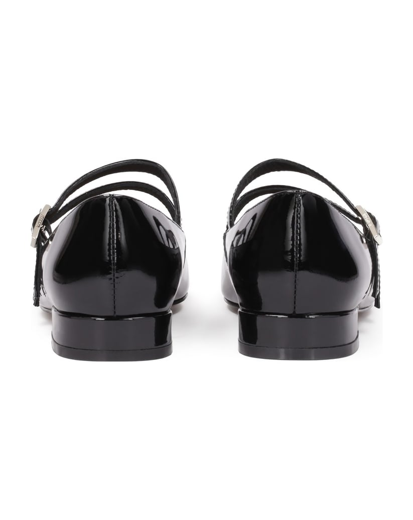Kazar-Patent-leather-flat-pumps-by-Mary-Jane-čierna