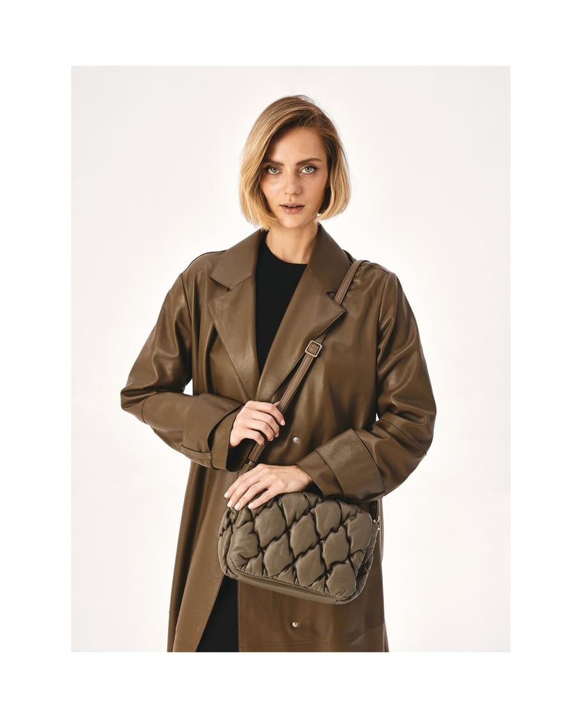 Kazar-Soft-quilted-handbag-in-taupe-color-tmavošedá
