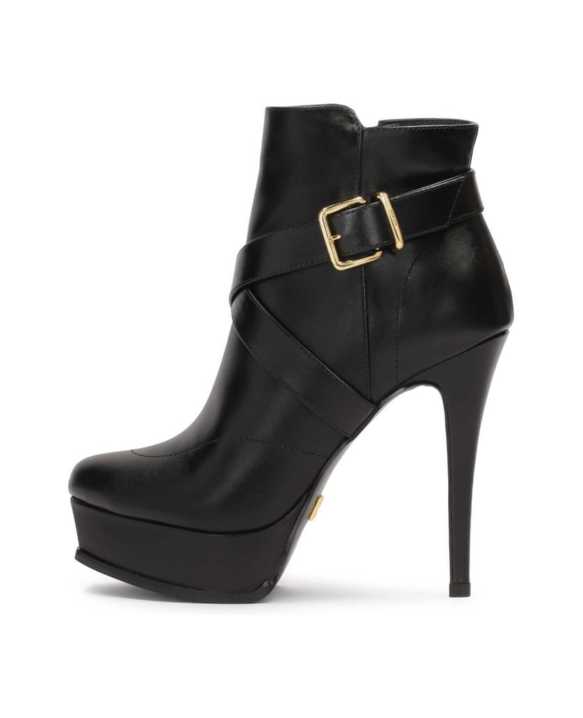 Kazar-Black-boots-with-high-heel-and-platform-černá