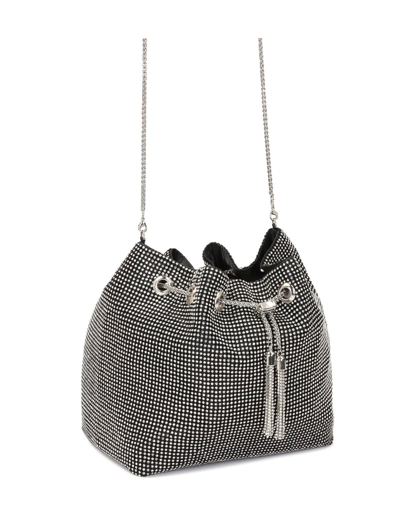 Kazar-Elegante-Tasche-Geldbörse-mit-Kristallen-schwarz