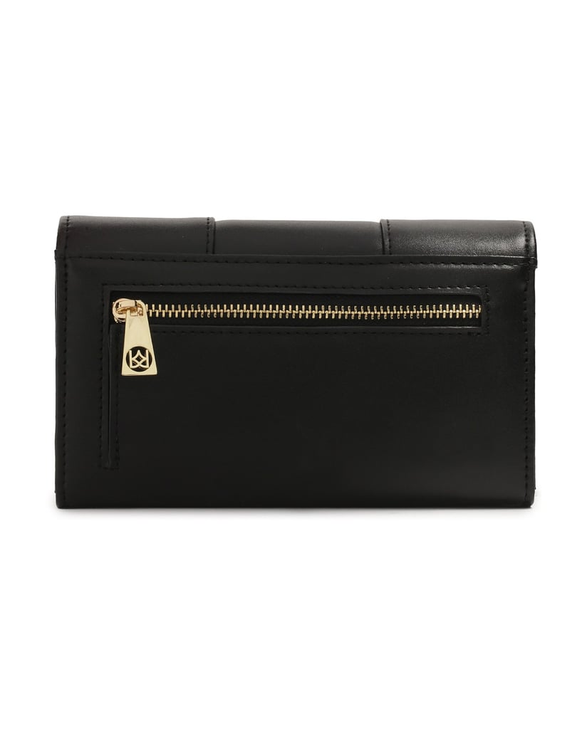Kazar-Black-leather-wallet-with-gold-rivets-černá