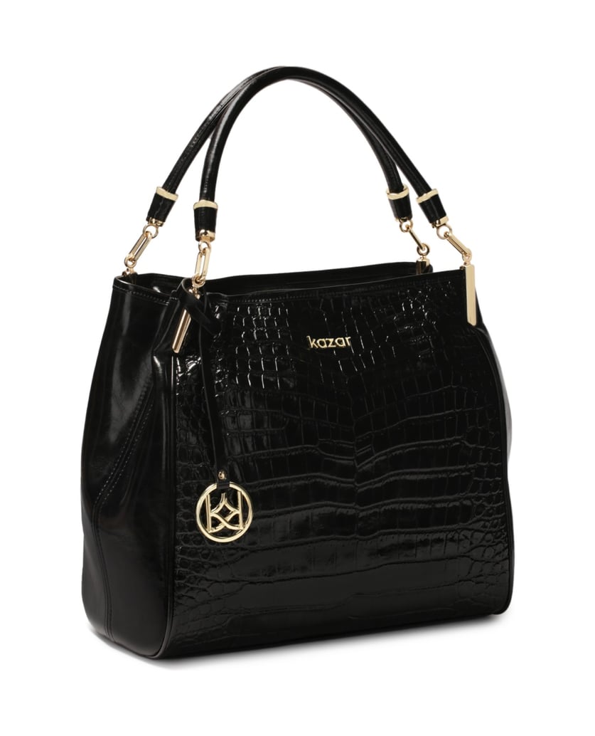 Kazar-Schwarze-große-Umhängetasche-schwarz