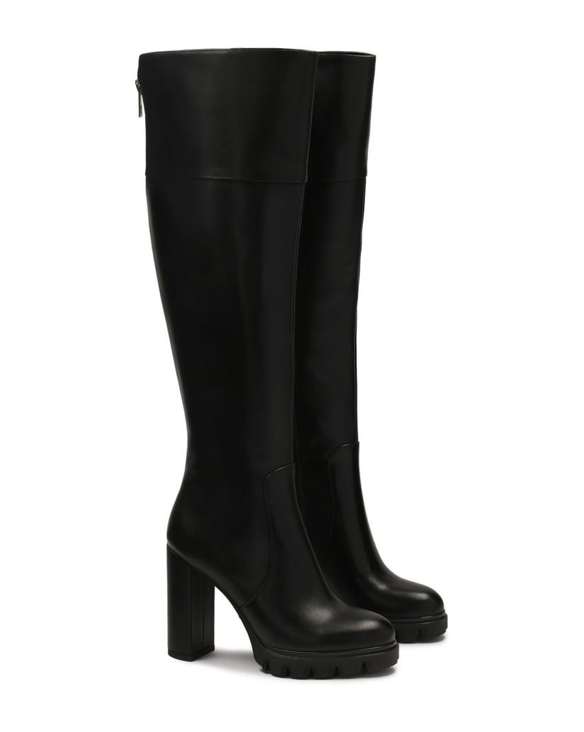 Kazar-Musketiere-aus-Leder-mit-hohem-Absatz-un