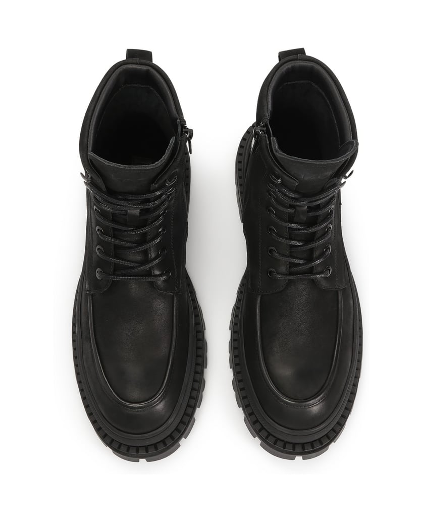 Kazar-Men's-nubuck-insulated-boots-černá