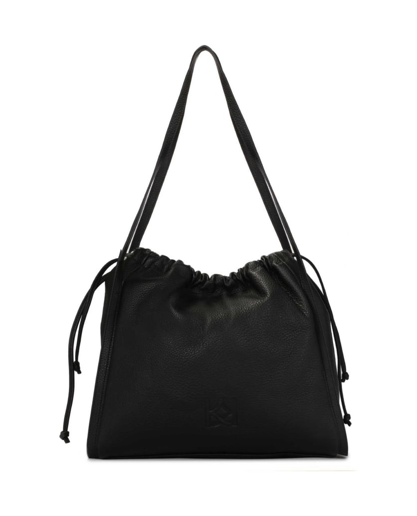 Kazar-Weiche-Leder-Umhängetasche-Tasche-schwarz