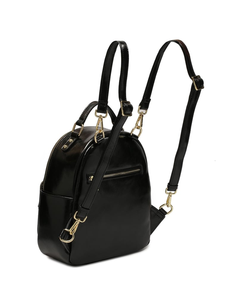 Kazar-Schwarzer-Rucksack-mit-geprägten-Mustere