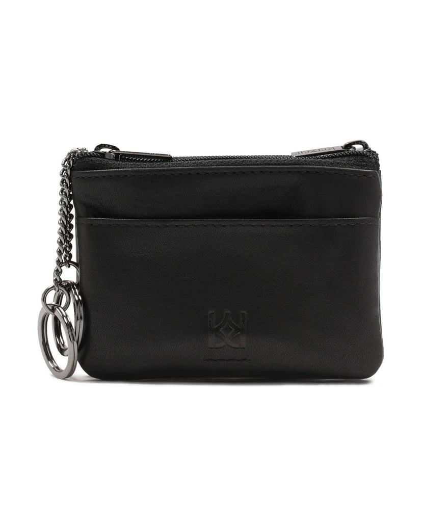 Kazar-Black-leather-key-case-čierna
