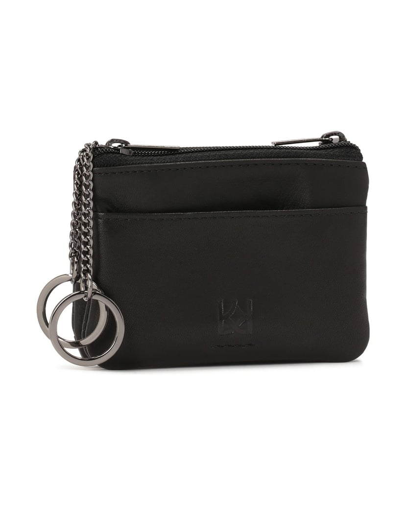 Kazar-Black-leather-key-case-čierna