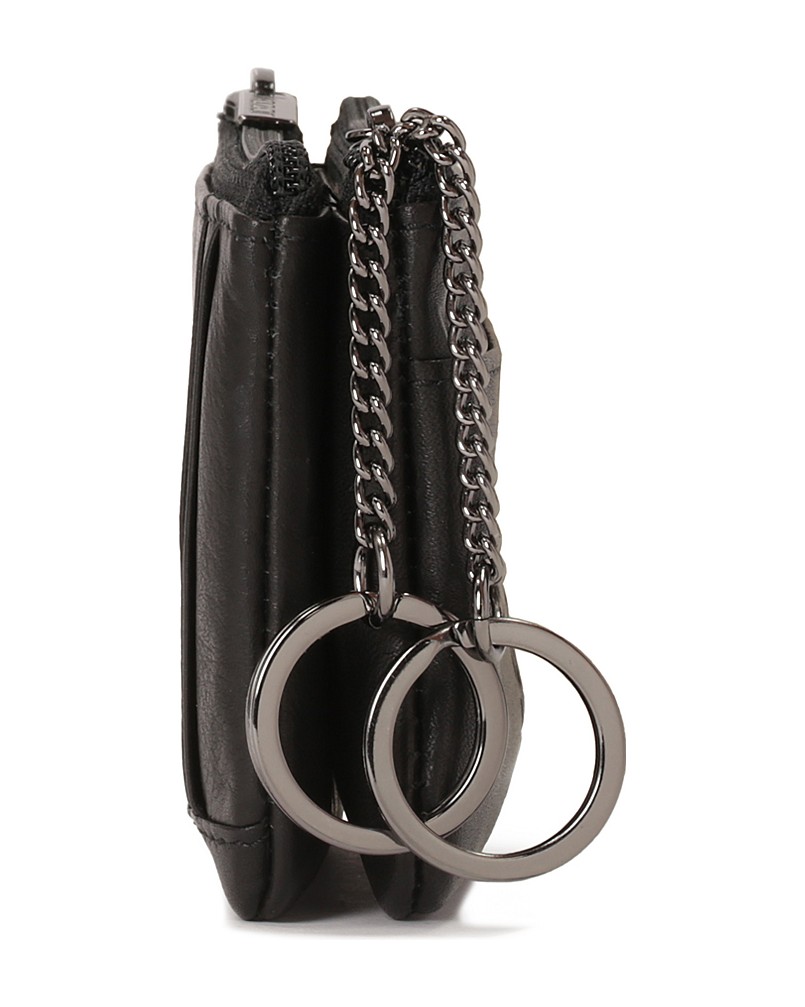 Kazar-Black-leather-key-case-čierna