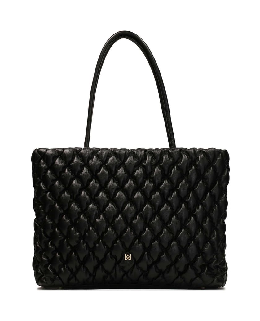 Kazar-Große-gesteppte-Umhängetasche-schwarz