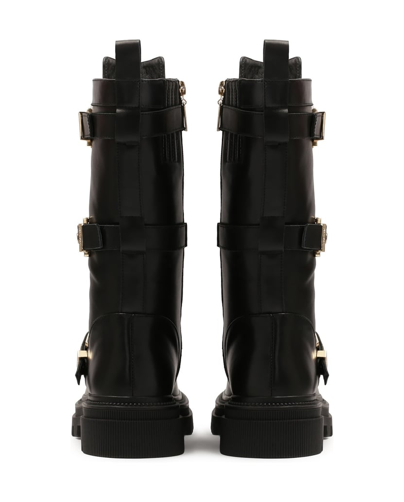 Kazar-Stiefel-mit-hohem-Schaft-und-fester-Sohl-schwarz