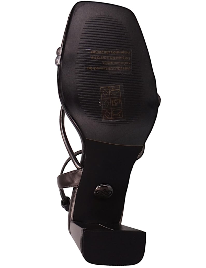 Buffalo-Sandalen-schwarz