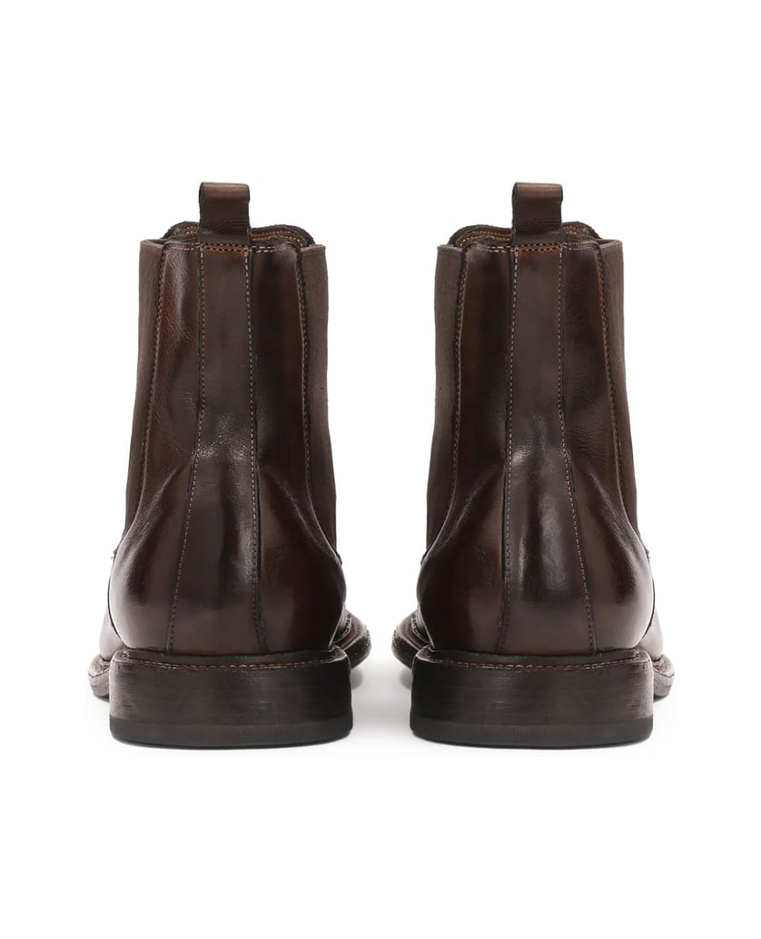 Kazar-Braune-Chelsea-Stiefel-mit-Ledersohle-braun