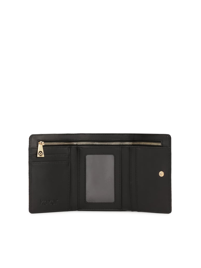 Kazar-Braunes-Lederportemonnaie-mit-schwarzem