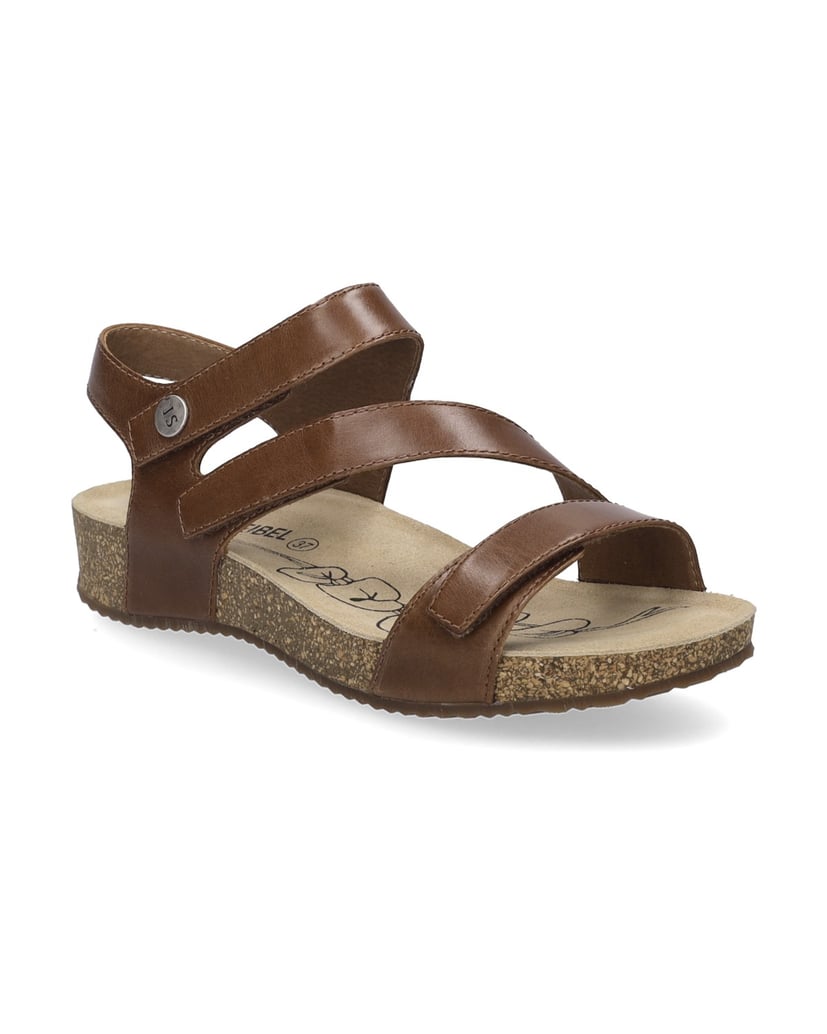 JOSEF-SEIBEL-Damen-Sandale-Tonga-25,-beige-cognac