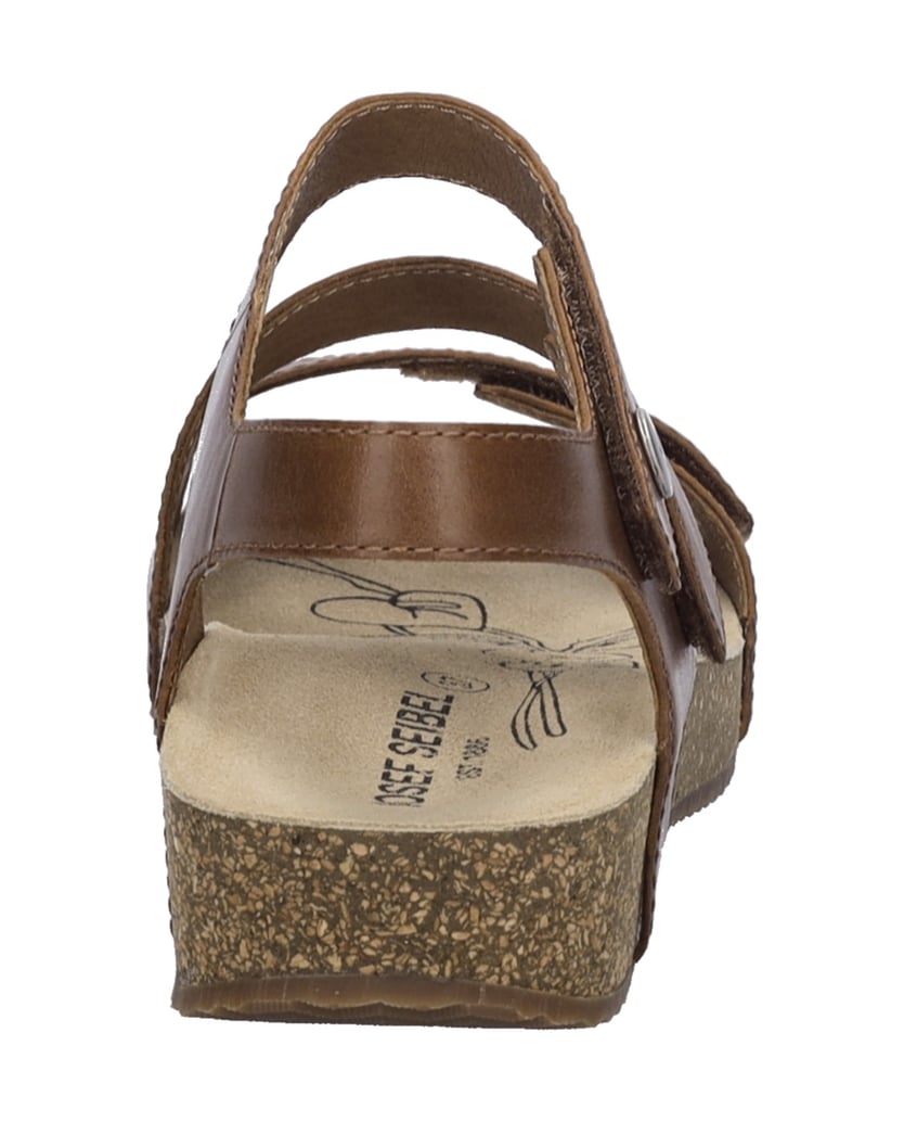 JOSEF-SEIBEL-Damen-Sandale-Tonga-25,-beige-cognac