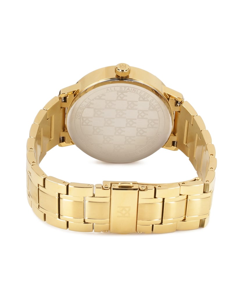 Kazar-Goldfarbene-Armbanduhr-gold