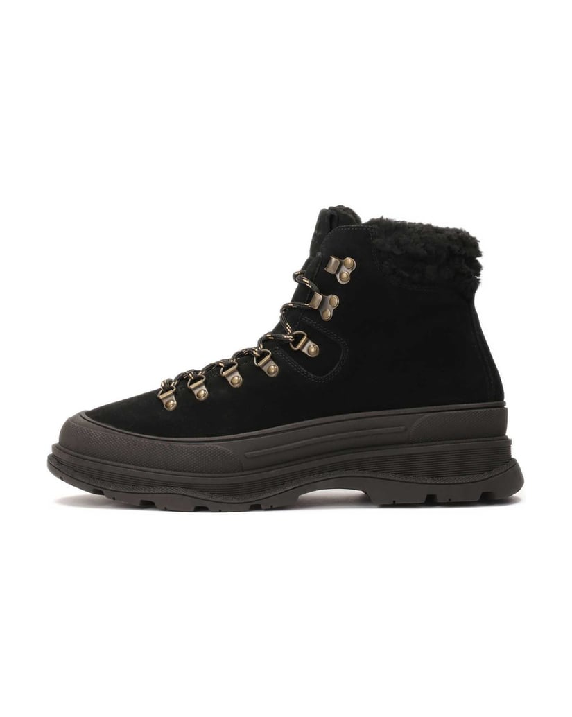 Kazar-Schnürstiefel-aus-schwarzem-Wildleder-schwarz