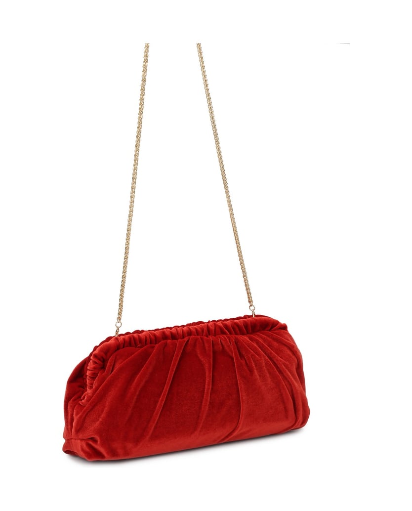 Kazar-Rote-Stoffhandtasche-mit-großen-Blumen-rot