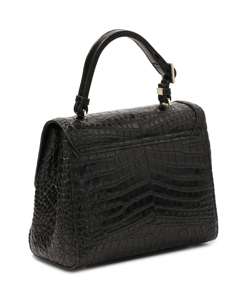 Kazar-Schwarze-Kofferraumtasche-aus-geprägtem-schwarz