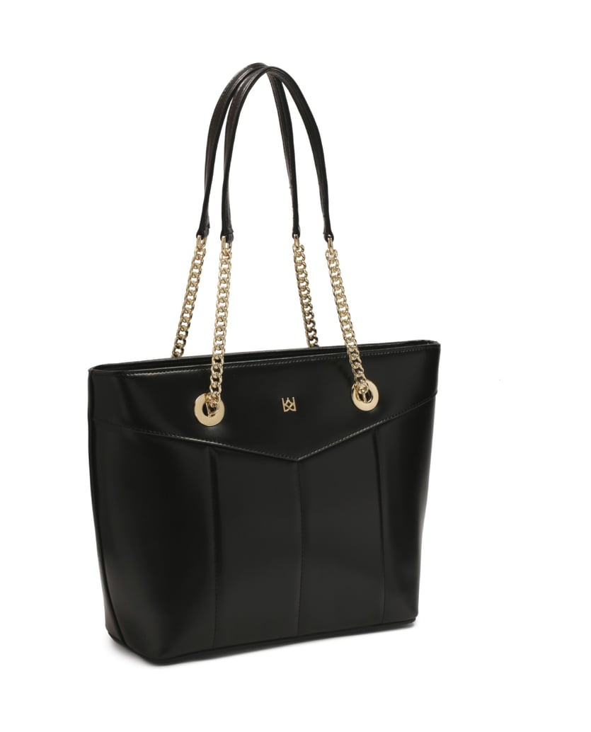 Kazar-Black-handbag-with-long-shoulder-handles-černá