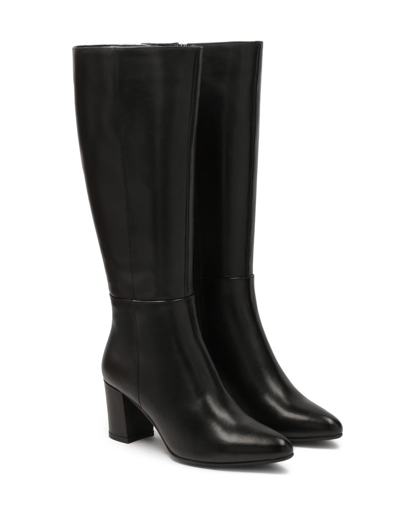 Kazar-Schwarze-Stiefel-an-einem-Pfosten-schwarz