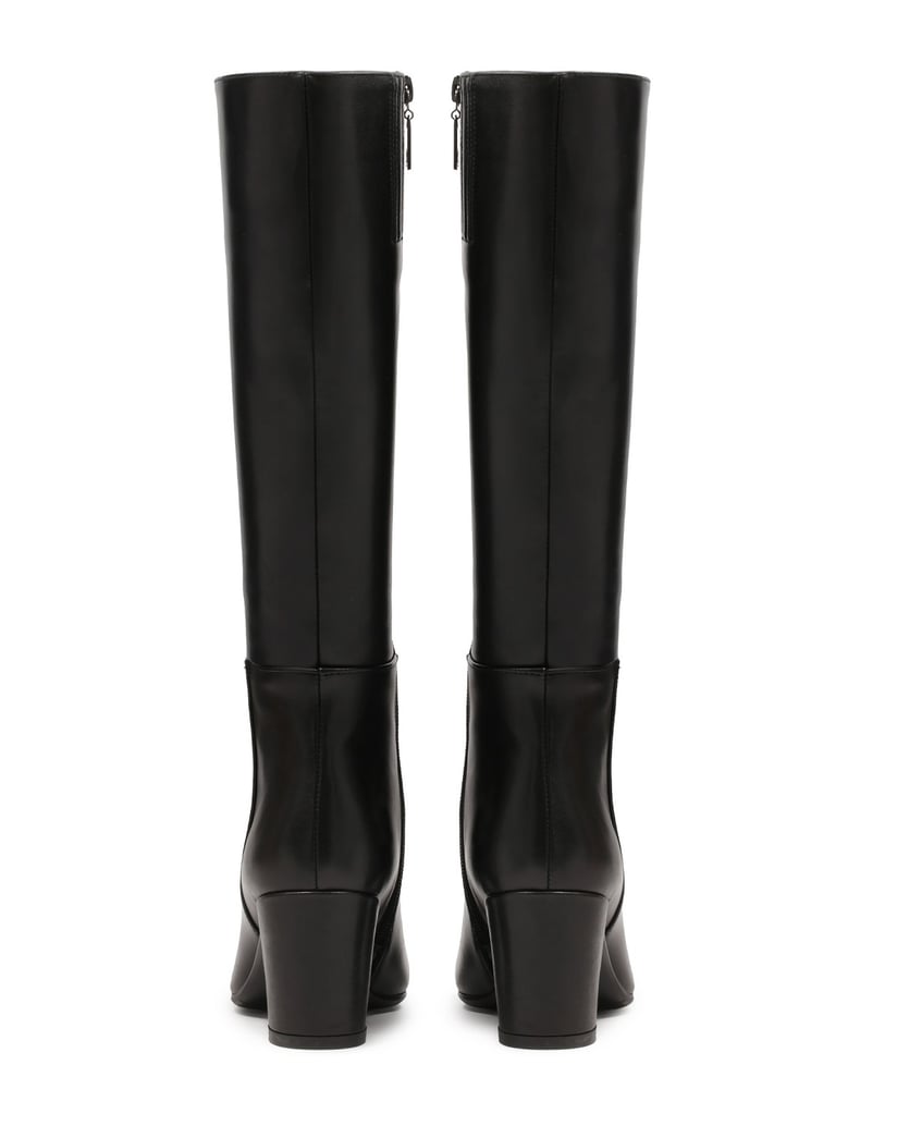 Kazar-Schwarze-Stiefel-an-einem-Pfosten-schwarz