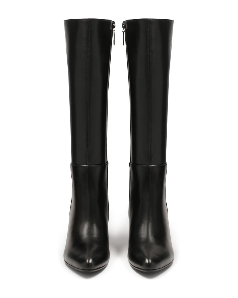 Kazar-Schwarze-Stiefel-an-einem-Pfosten-schwarz