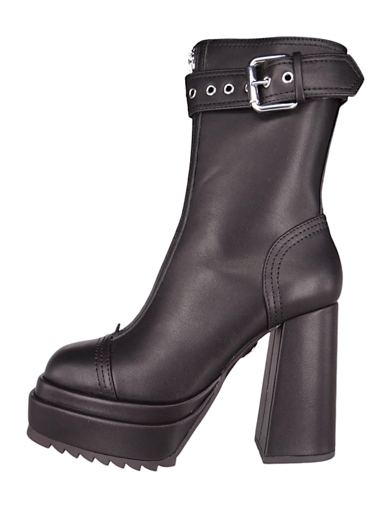 Buffalo-Stiefeletten-schwarz