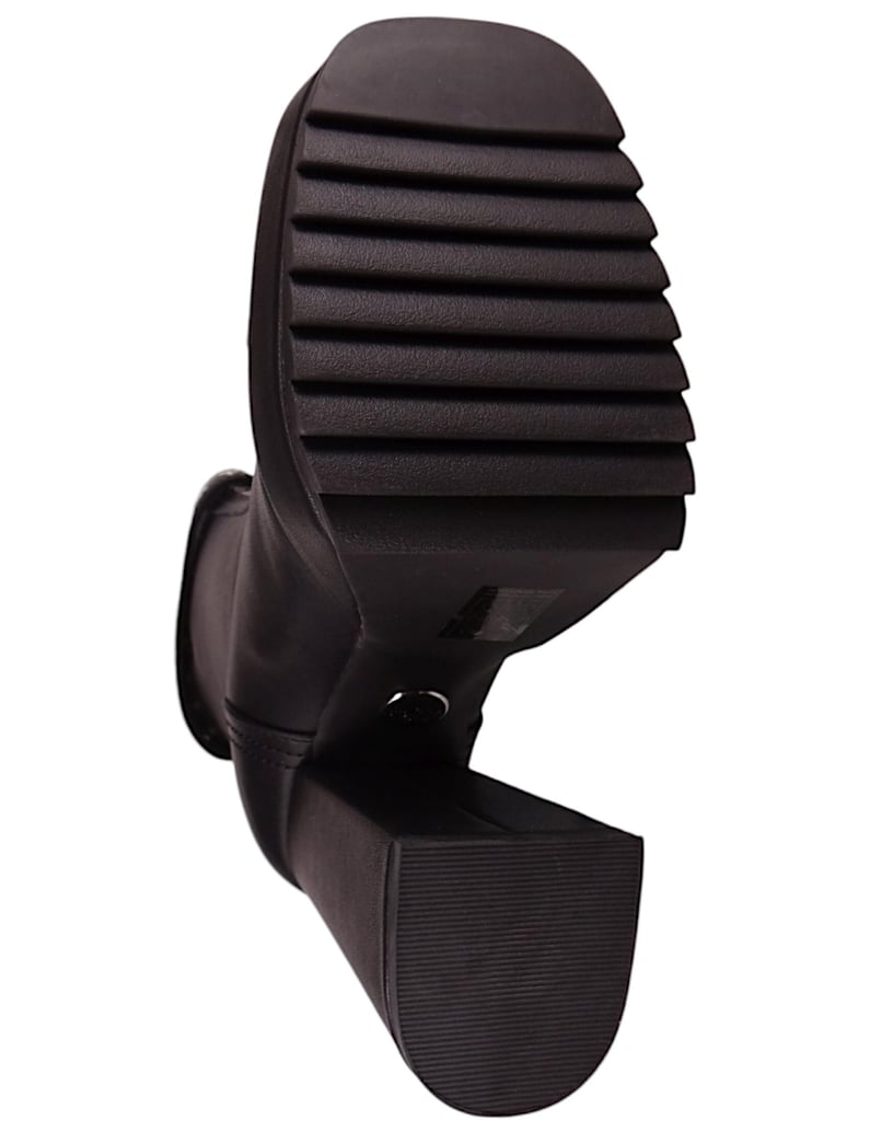 Buffalo-Stiefeletten-schwarz