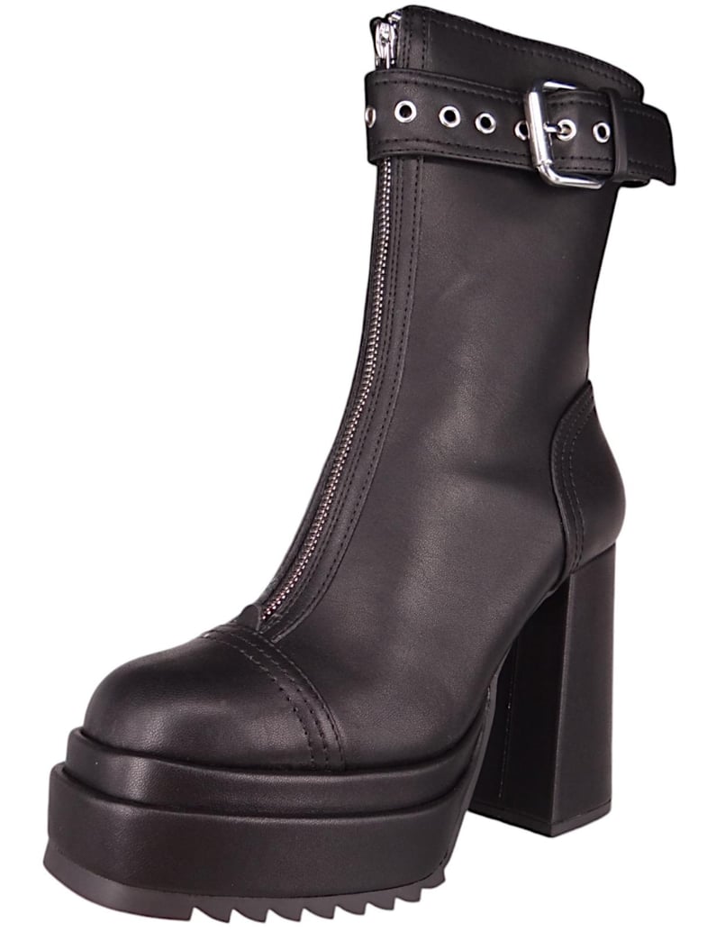 Buffalo-Stiefeletten-schwarz