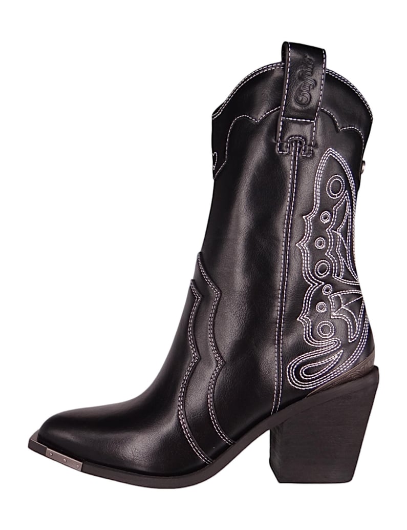 Buffalo-Stiefeletten-schwarz