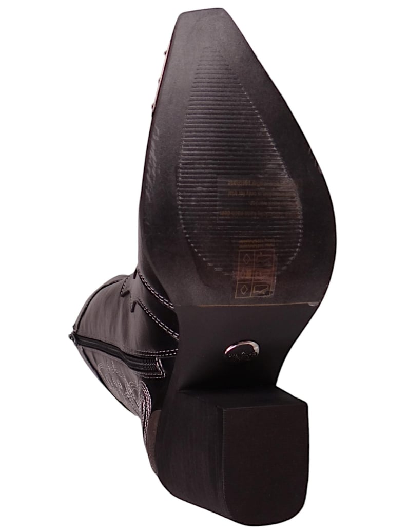 Buffalo-Stiefeletten-schwarz