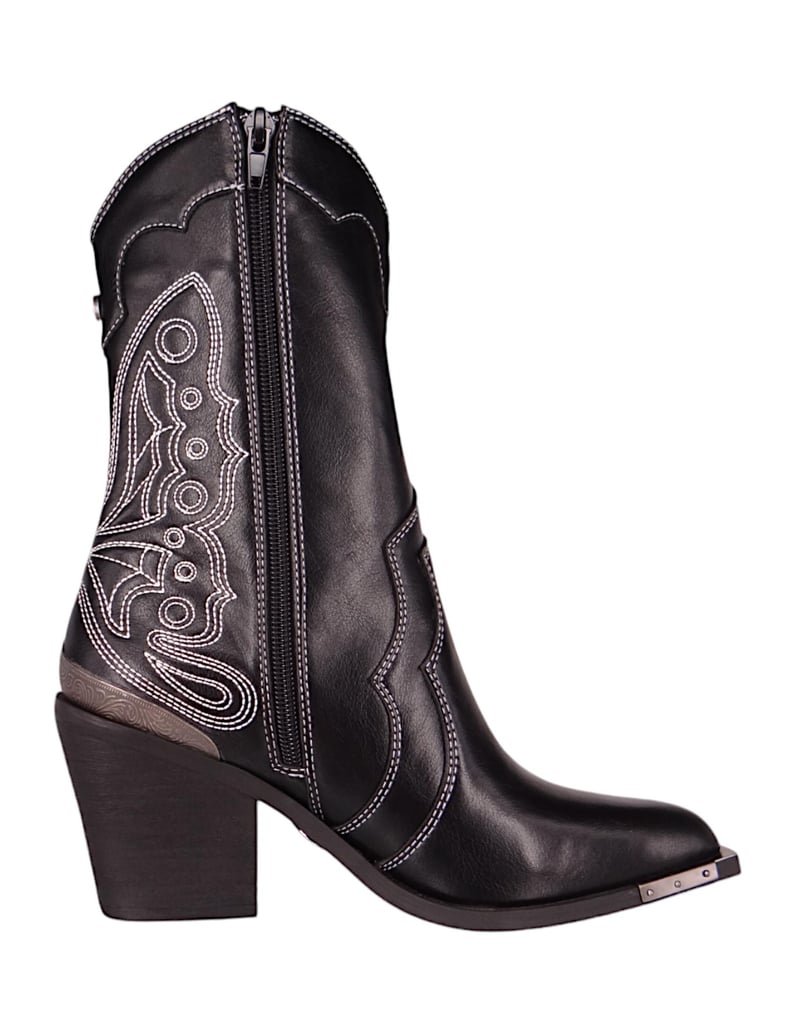 Buffalo-Stiefeletten-schwarz